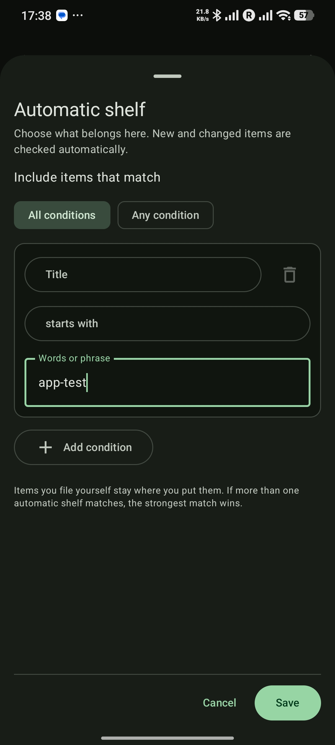 Smarter Library automatic shelf editor